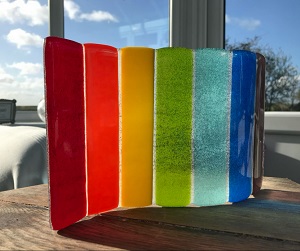 Fused Glass Rainbow Wave Workshops